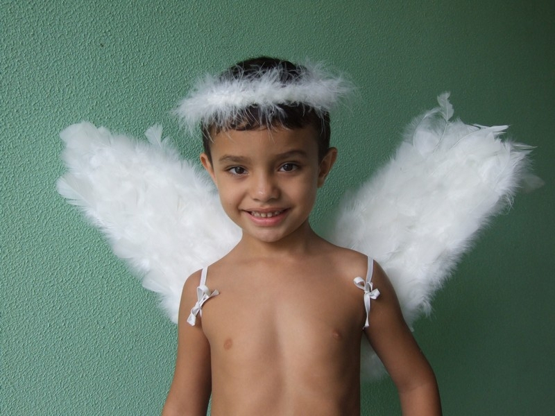 Asa de Anjo Branca Grande Pernambuco - Asa de Anjo Infantil