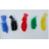 pacotes de penas coloridas para artesanato preços Moema